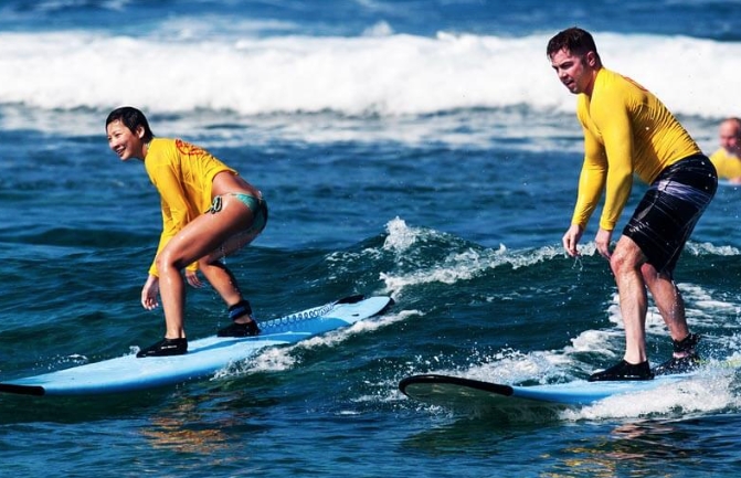 Benefits of Outdoor Sports - Surfing, Applicable People and Precautions