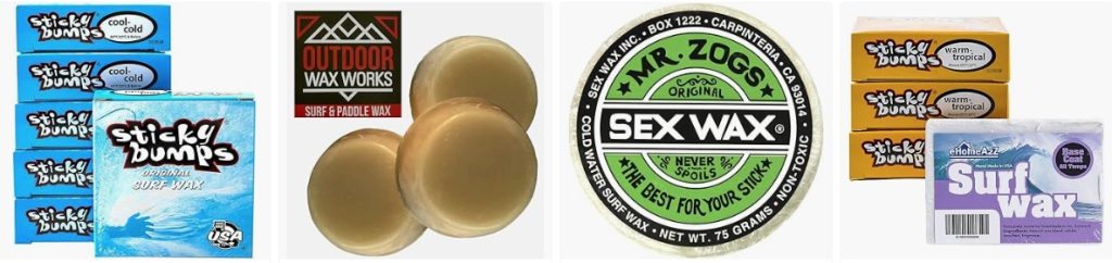 How to Choose and Buy Surfing Wax (for Grip) ?