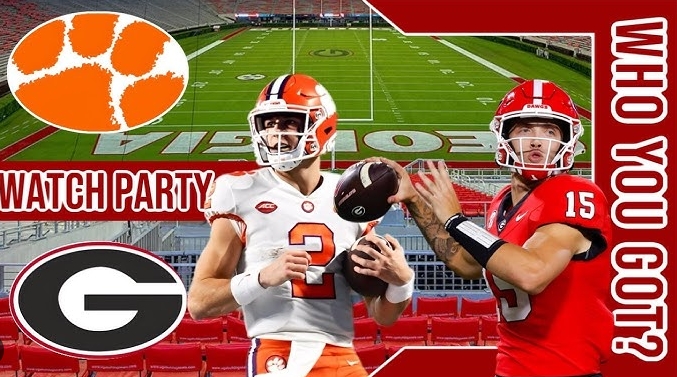 Where to watch clemson tigers football vs georgia bulldogs football